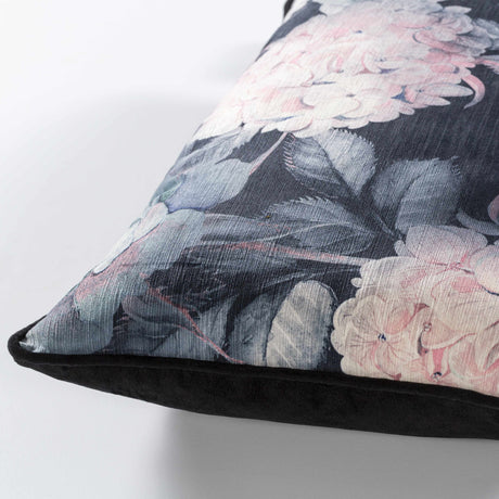 Moree Navy Pastel Garden Throw Pillow - Clearance