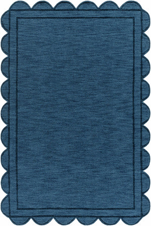 Uhuro Blue Geometric Area Rug