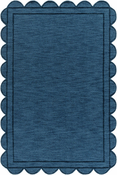 Uhuro Blue Geometric Area Rug