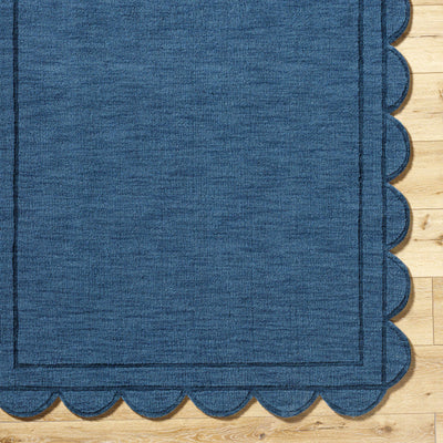 Uhuro Blue Geometric Area Rug