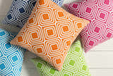 Peterculter Lime Geometric Throw Pillow - Clearance