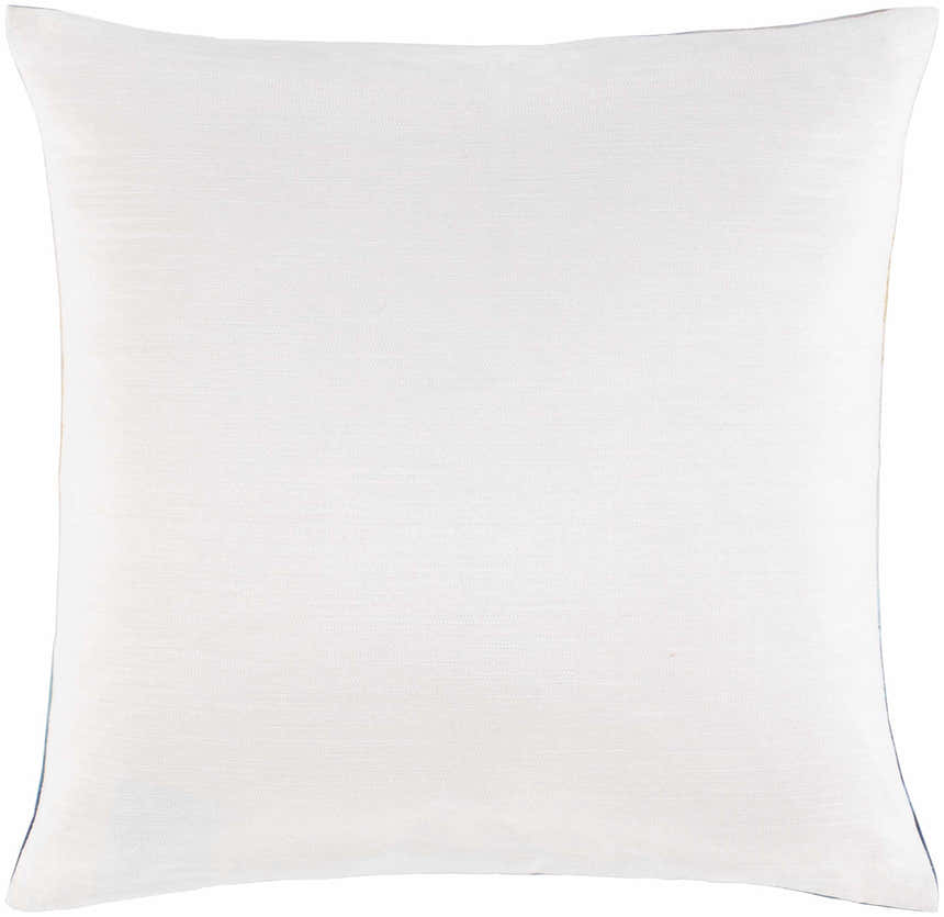 Moorabbin Gold and Blue Abstract Pillow