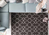 Greystanes Black White Lattice Accent Pillow - Clearance