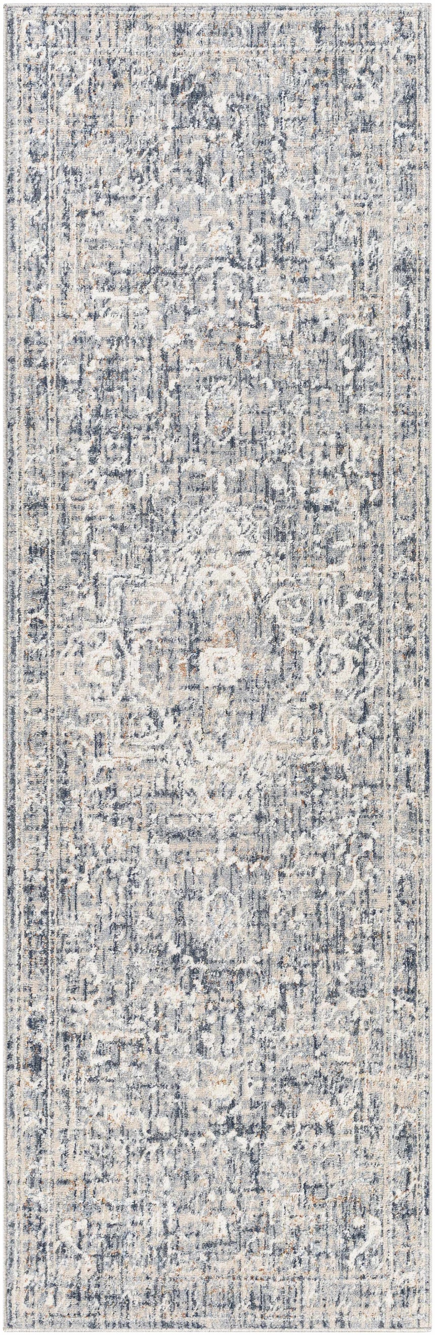 Buguey Blue & Gray Area Rug - Clearance