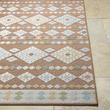 Metta Rust Area Rug