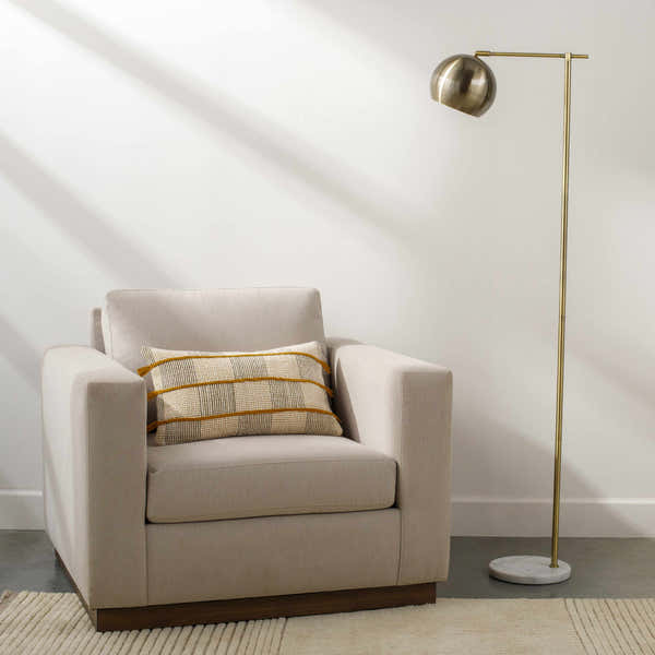 Maranzana Metallic - Brass Floor Lamp