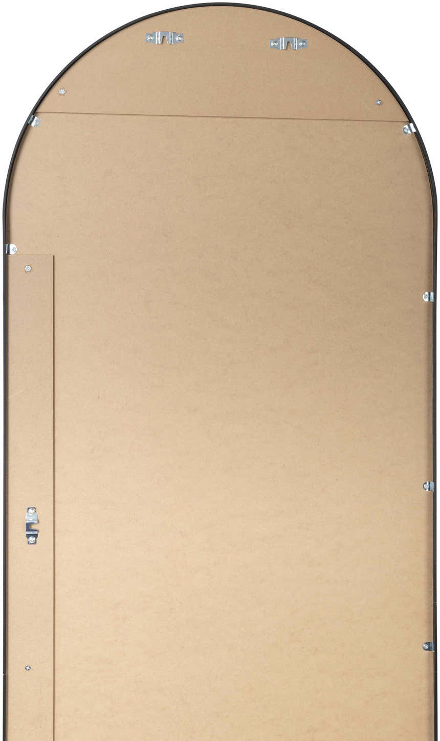 Marmelete Carved Black Mirror