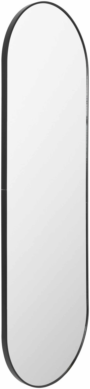 Marmelete Carved Black Mirror