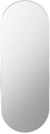 Marmelete Carved Silver Gray Mirror