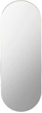 Marmelete Carved Silver Gray Mirror