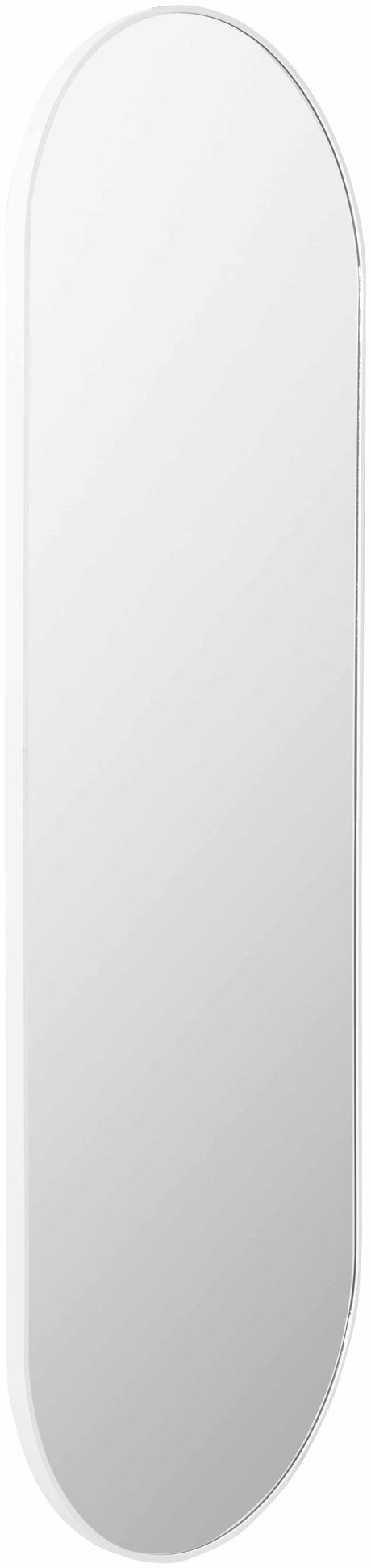 Marmelete Carved White Mirror