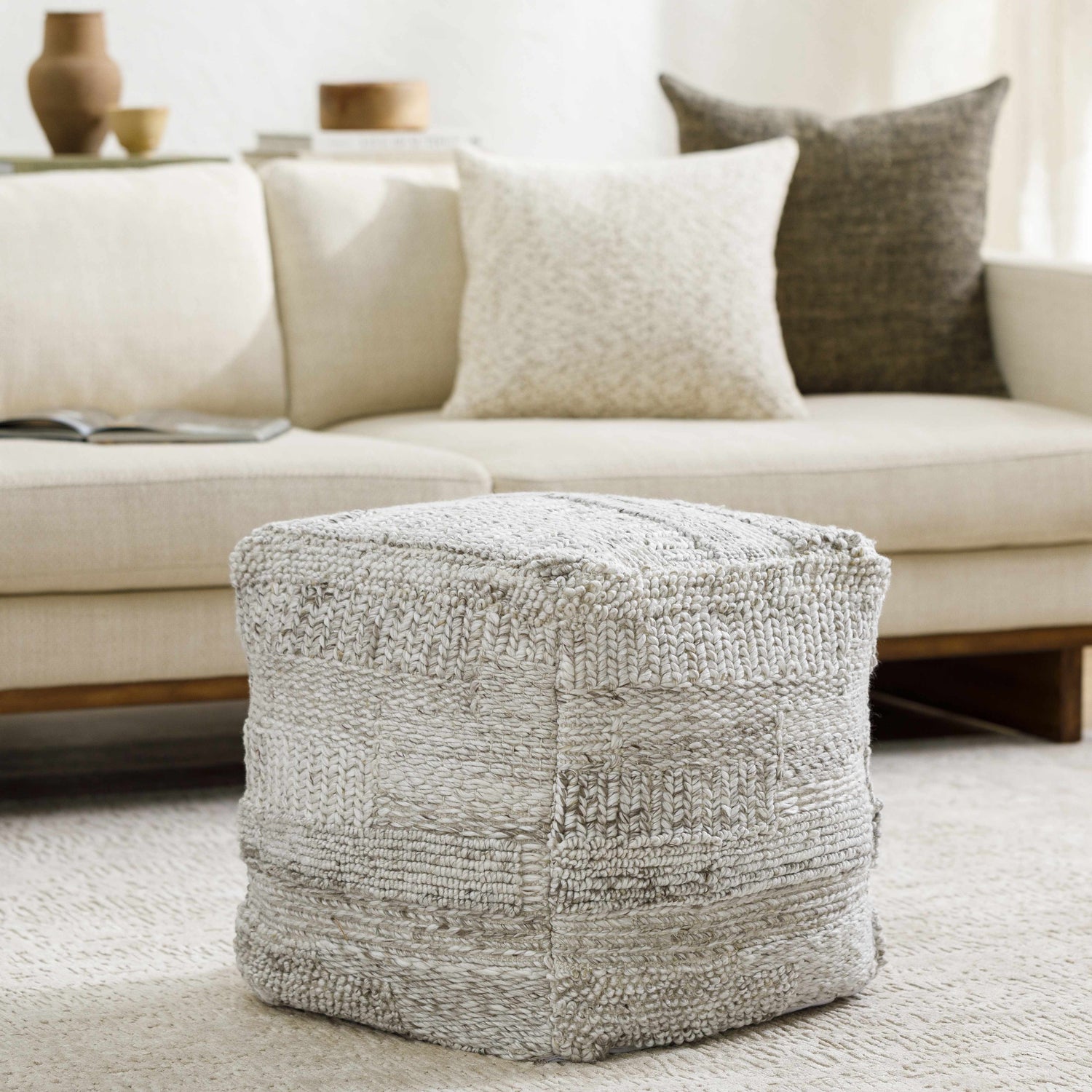 Moriguchi Pearl Outdoor Pouf - Clearance