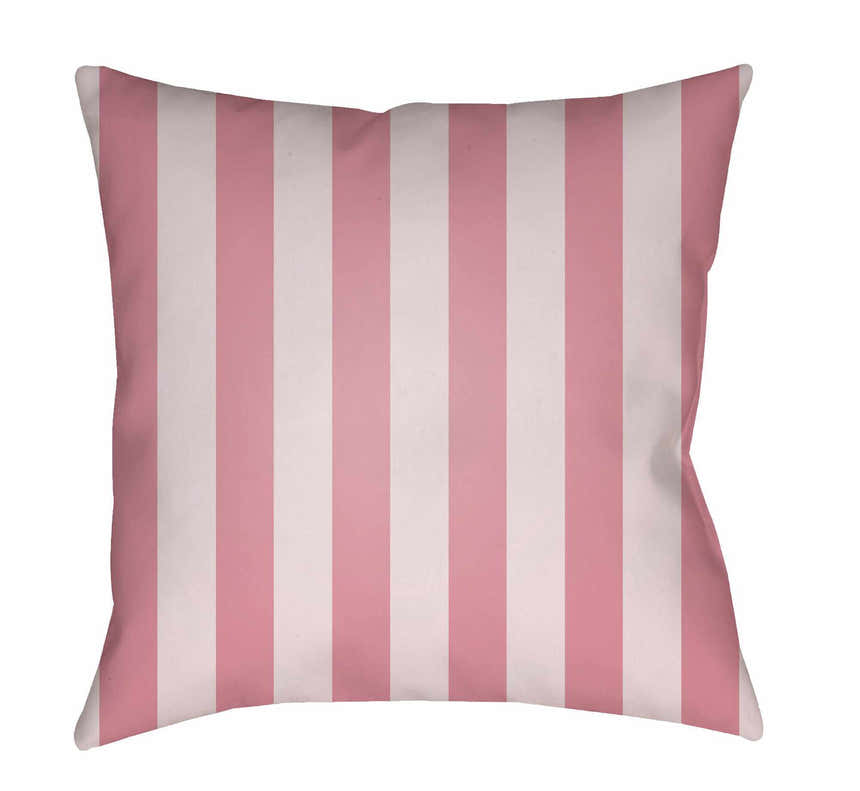 Kids Pink Princess Print Decorative Nursery Outdoor Throw Pillow