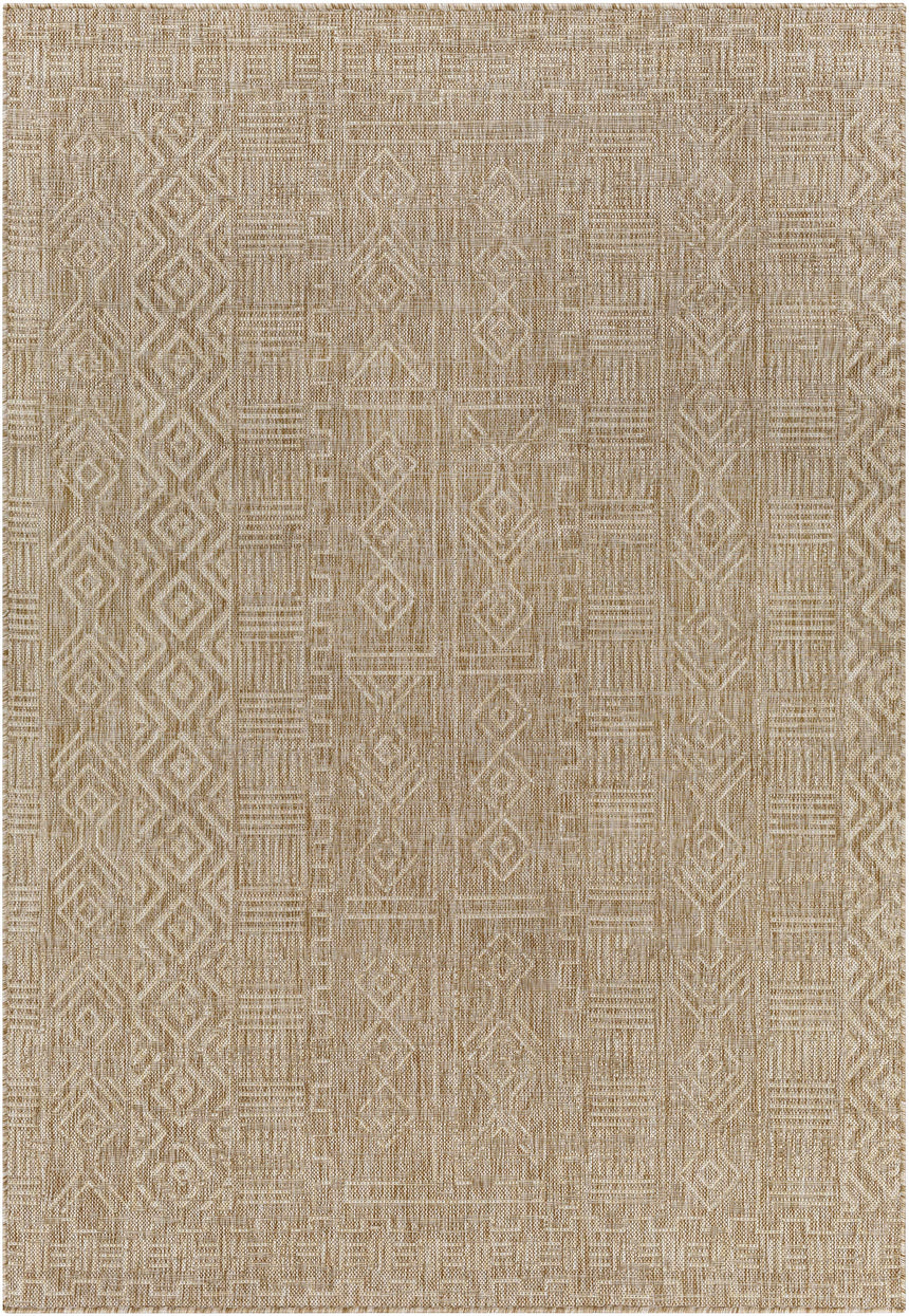 Epson Dark Beige Indoor & Outdoor Area Rug - Clearance