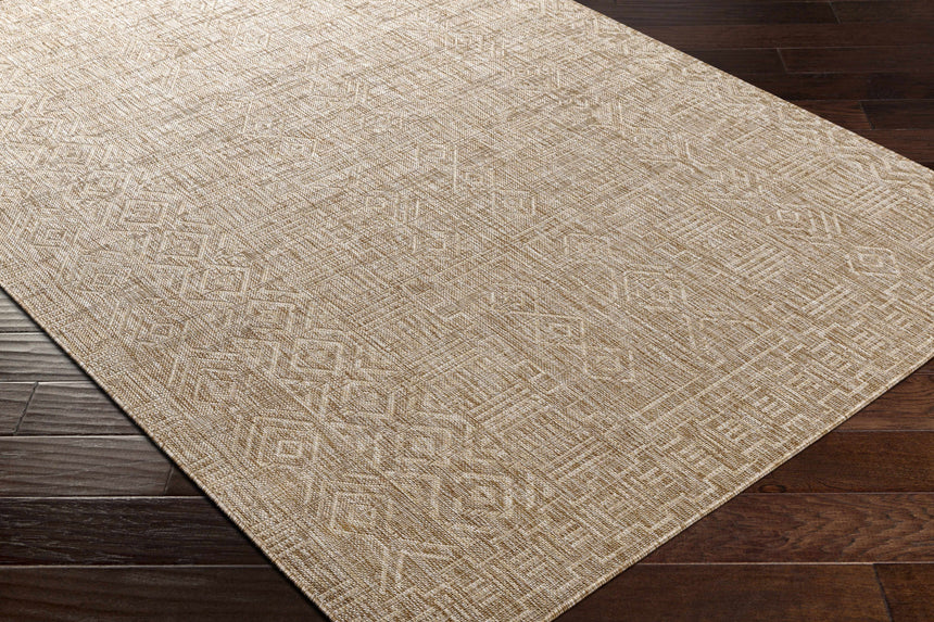 Epson Dark Beige Indoor & Outdoor Area Rug - Clearance