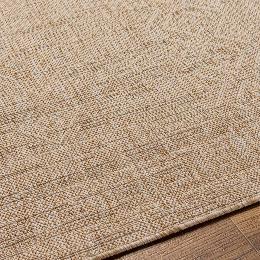 Epson Dark Beige Indoor & Outdoor Area Rug - Clearance