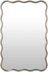 Montividiu Metallic Silver Mirror