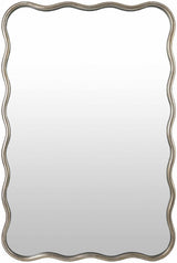 Montividiu Metallic Silver Mirror