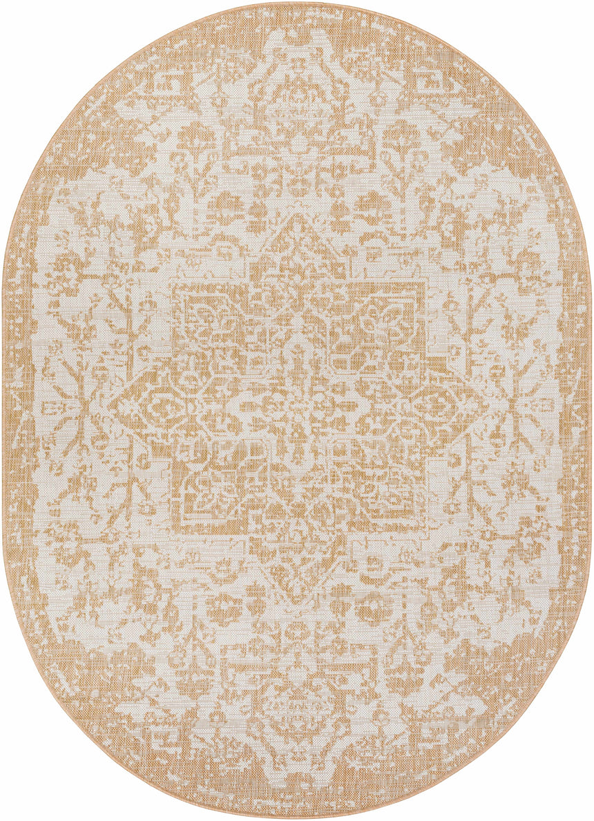 Tan Kilmacolm Indoor & Outdoor Area Rug - Clearance