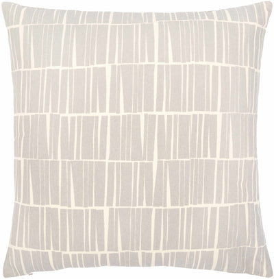 Nangan Modern Gray Geometric Throw Pillow - Clearance