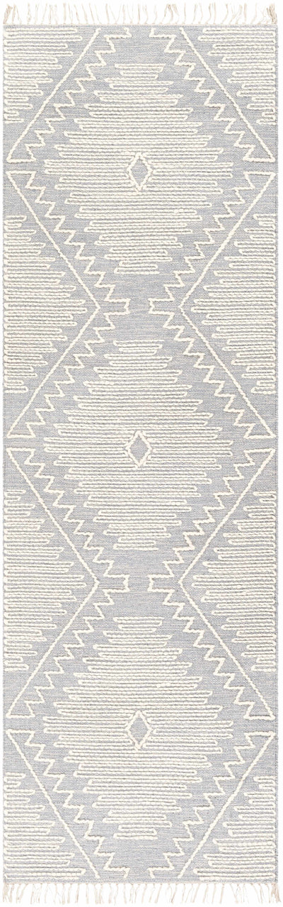 Naranjito Cream/Slate Trellis 2x3 Rug - Clearance