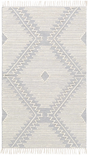 Naranjito Cream/Slate Trellis 2x3 Rug - Clearance