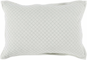 Naremburn White Diamond Pattern Accent Pillow - Clearance