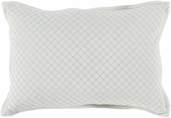 Naremburn White Diamond Pattern Accent Pillow - Clearance