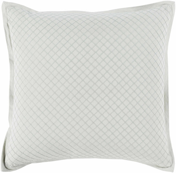 Naremburn White Diamond Pattern Accent Pillow - Clearance