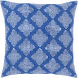 Naselle Blue Geometric Square Throw Pillow - Clearance