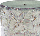 Natividad Vintage Floral Ceramic Stool