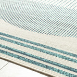 Nabil Slate Blue Area Rug - Clearance