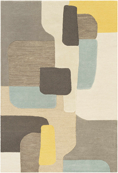 Indialantic Modern Wool Rug