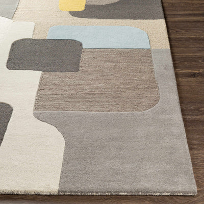 Indialantic Modern Wool Rug