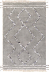 Needville Gray High-Low Rug - Clearance