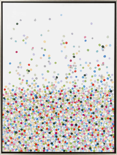 Nelse Multicolor Polka Dot Pattern Wall Art