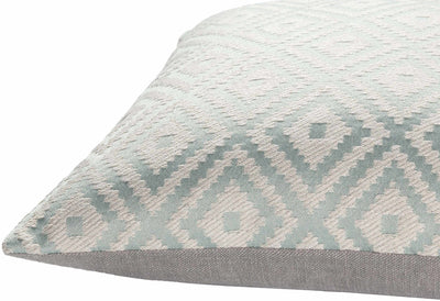 Nenita Neutral Diamond Pattern Accent Pillow - Clearance