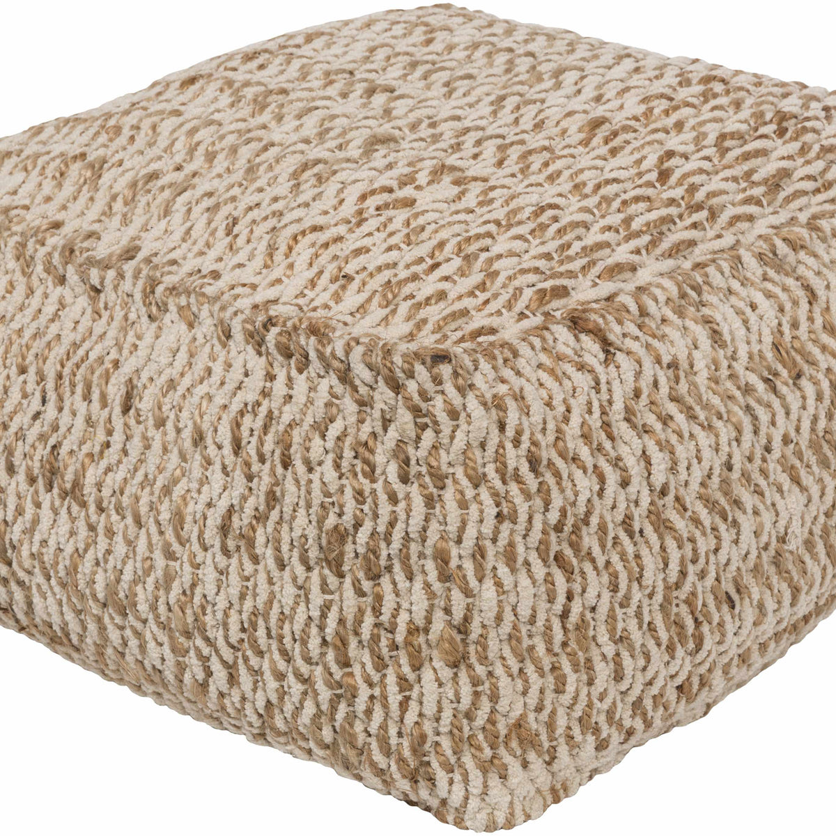 Net Pouf Netcong Tan Jute Pouf - Clearance – Boutique Rugs