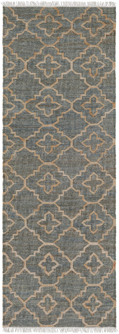 Niceville Handcrafted Fringed Jute Carpet - Clearance