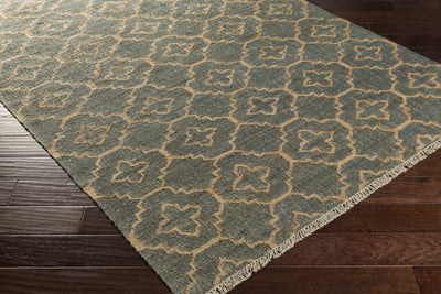 Niceville Handcrafted Fringed Jute Carpet - Clearance