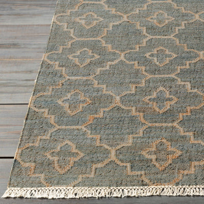 Niceville Handcrafted Fringed Jute Carpet - Clearance