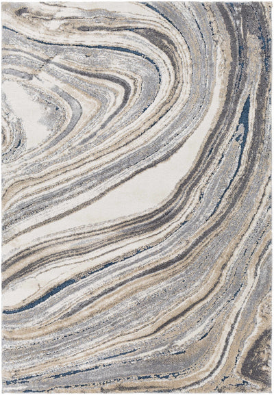 Nillumbik Gray Marble Design Rug