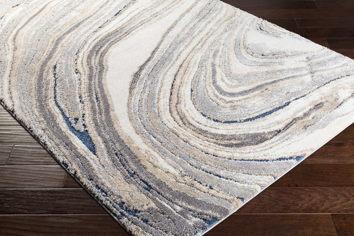 Nillumbik Gray Marble Design Rug