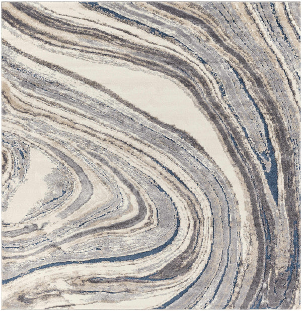 Nillumbik Gray Marble Design Rug