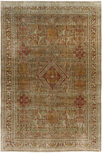 Unique Hand Knotted  4x6 Rug