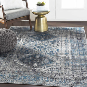 Nisula Traditional Blue Rug