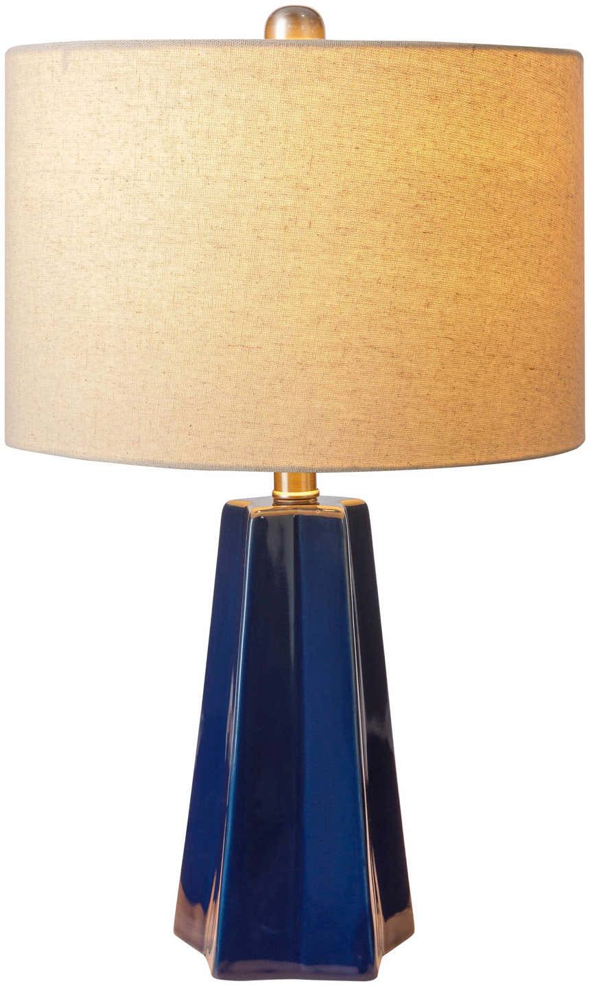 Asalatganj Blue Table Lamp - Clearance