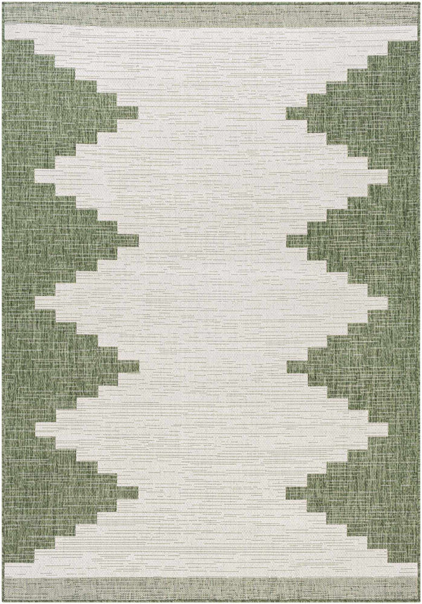 Djugun Green Outdoor Rug