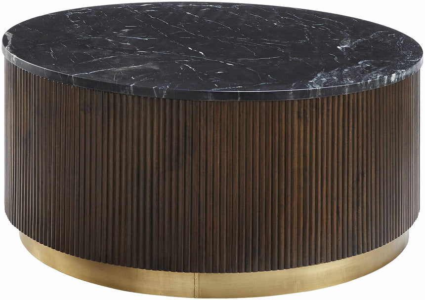 Vikhorevka Black Coffee Table