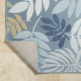 Nasha Pale Blue Area Rug - Clearance